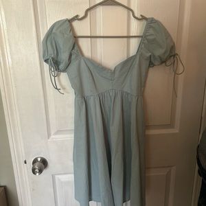 Abercrombie Puff Sleeve Babydoll Dress Size Small NWT